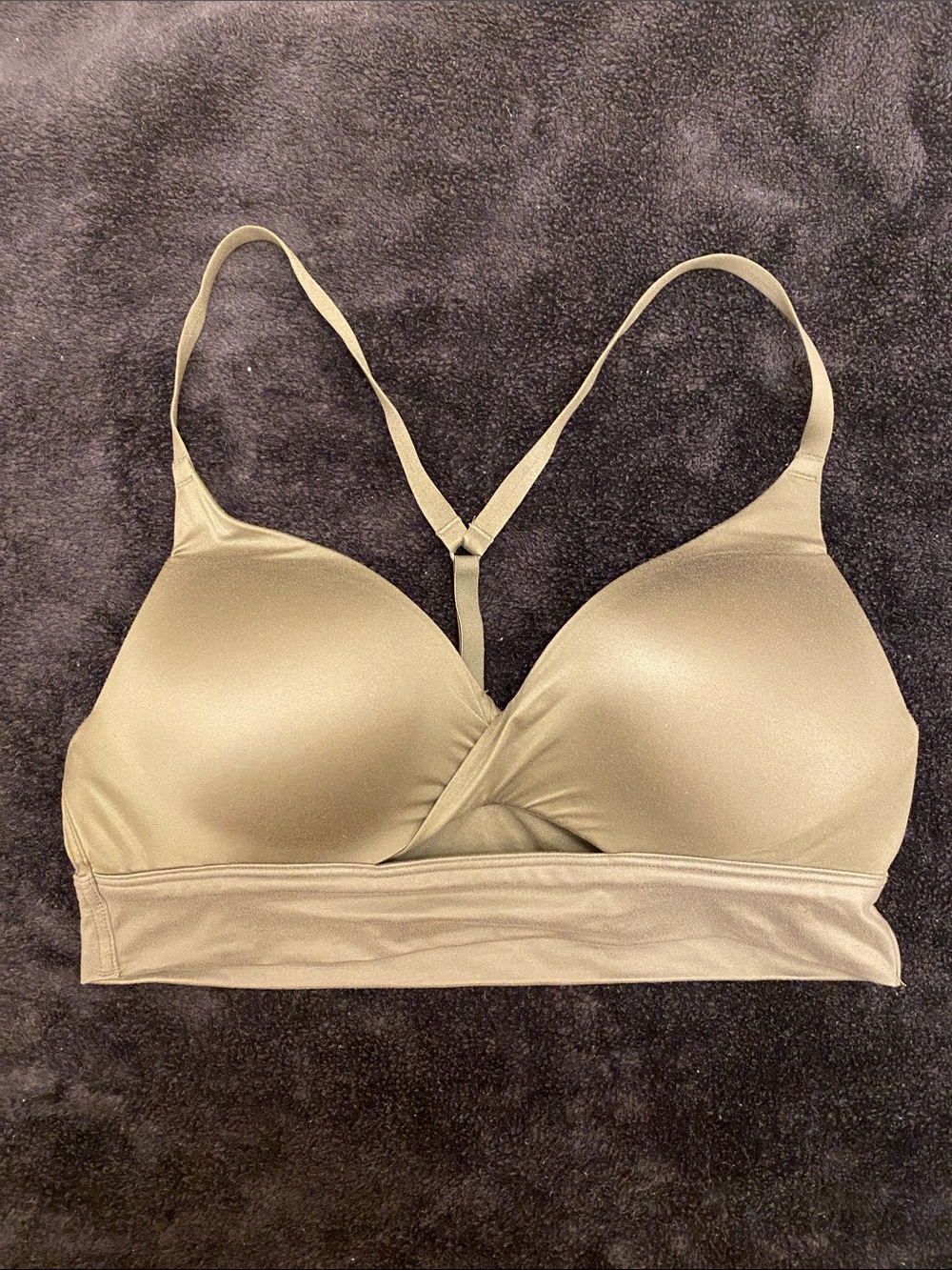 Victoria's Secret Olive Green Wireless Racerback Bralette